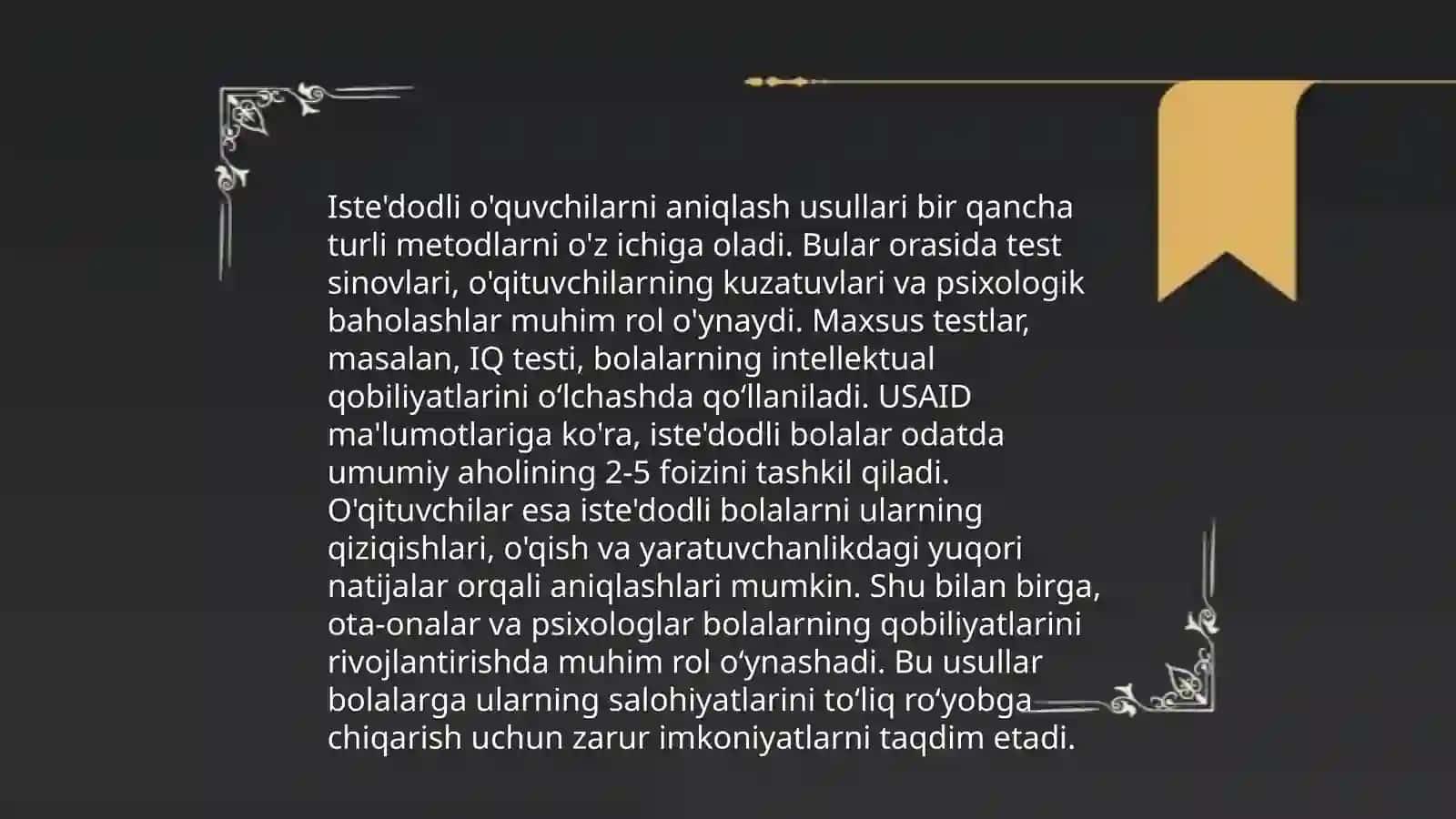 Iste'dodli o'quvchilarni aniqlash va ularni tarbiyalash 3