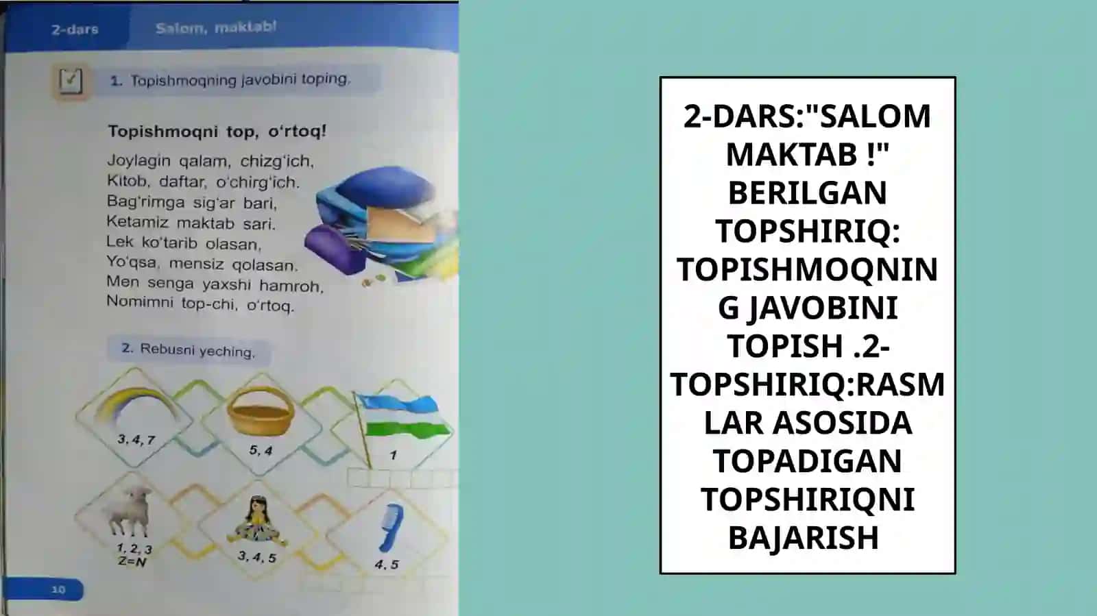 3-sinf õqish savodxonligi darsligi 1-qism 3