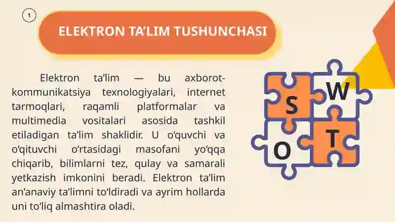 Elektron ta’lim rivojining yetakchyi tendensiyalari 3
