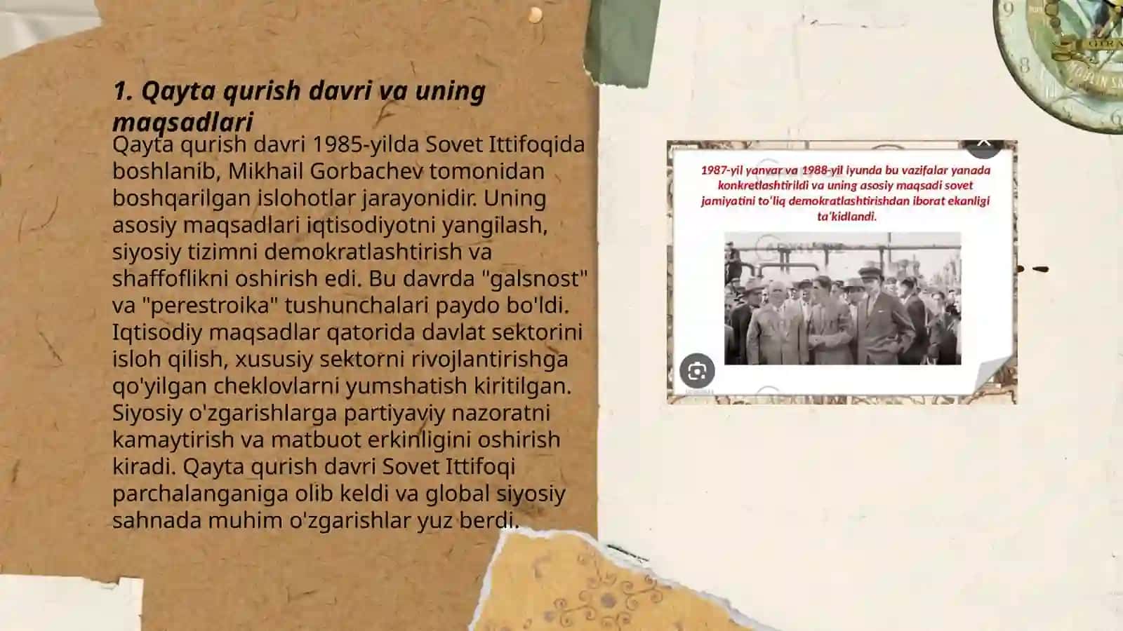 Qayta qurish davri va uning maqsadlari 3