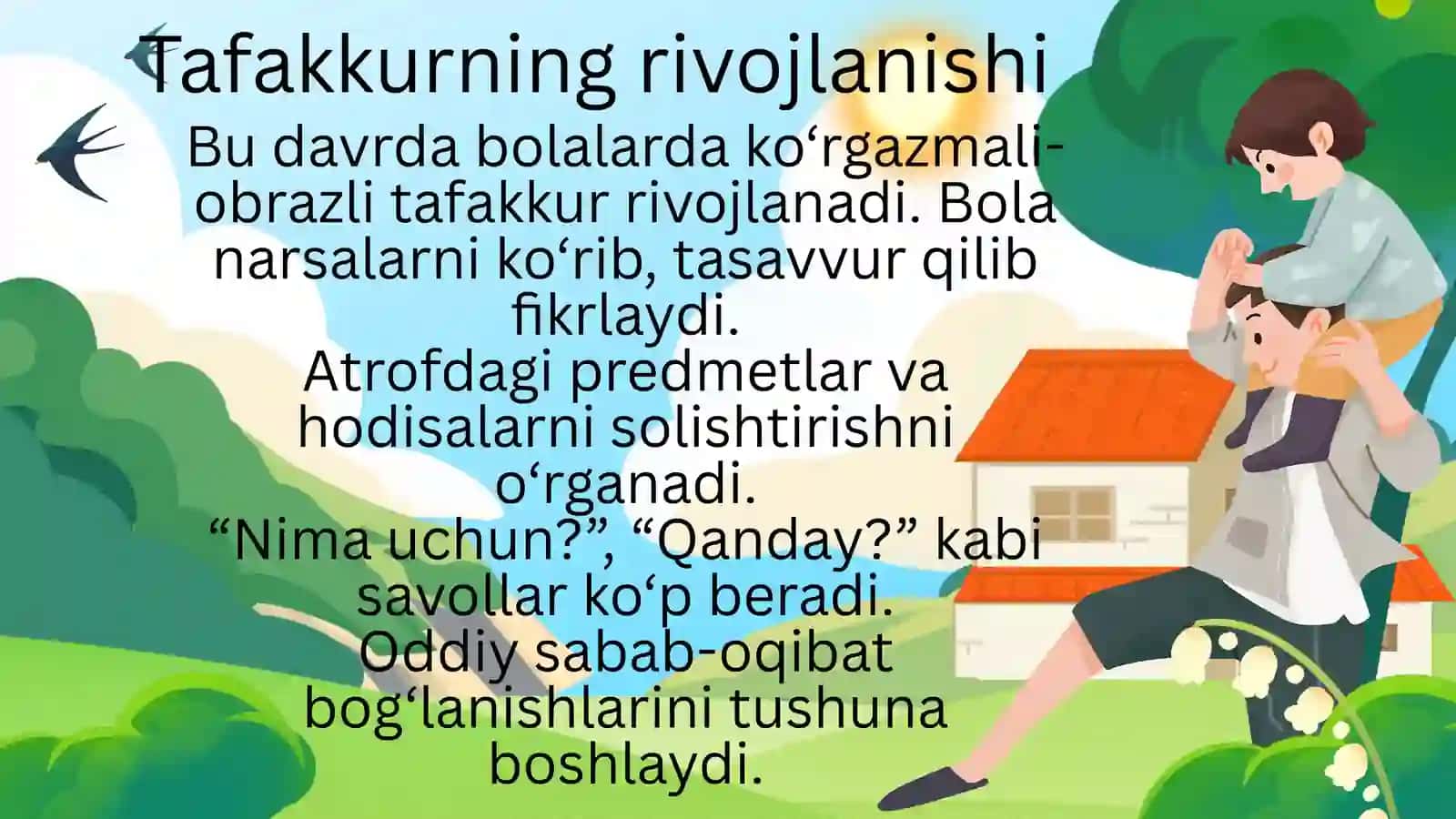 Maktabgacha yosh davrida psixik rivojlanish 3