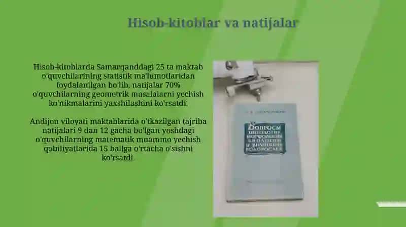 ABDURAXMONOVA NIGORANING MATEMATIKA VA UNI OʻQITISH METODIKASI FANIDAN TAYYORLAGAN 2- CHI AMALIYTOPSHIRIGʻI 3