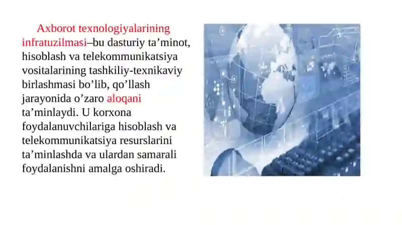 Iqtisodiyotda AKT Infratuzilmasi 3