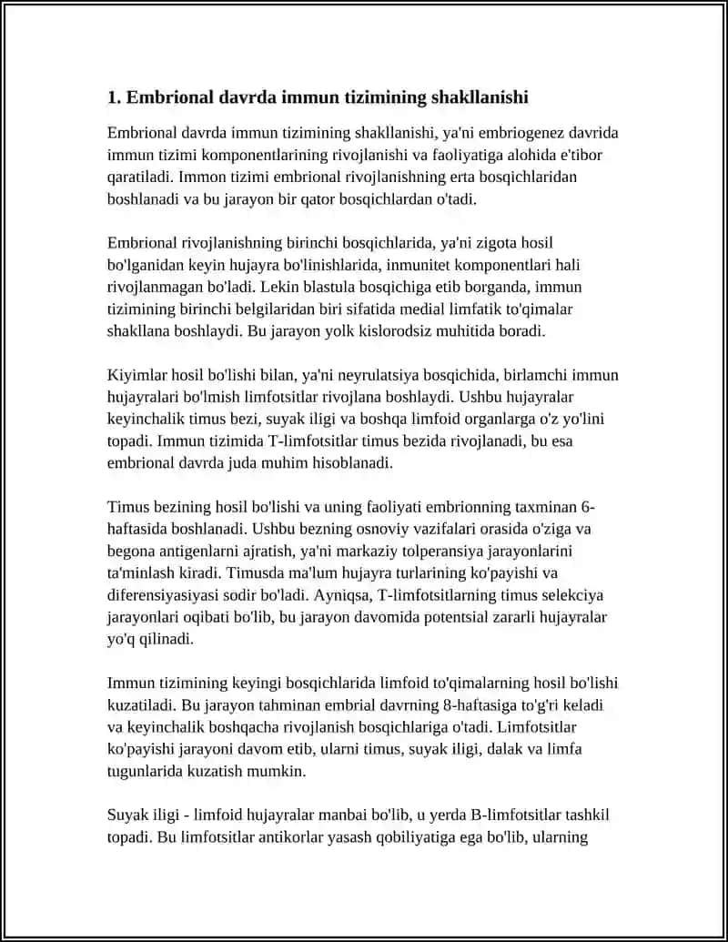 INDIVIDUAL RIVOJLANISH DAVOMIDA IMMUN REAKSIYALARINING SHAKILLANISHI 3