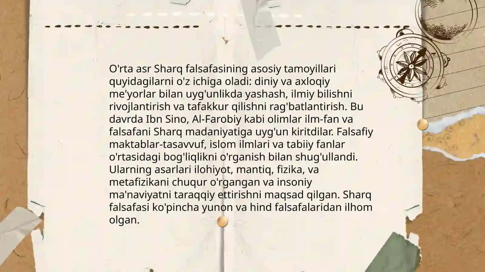 O‘rta asr Sharq falsafasi va uyg‘onish davri xususiyatlari 3