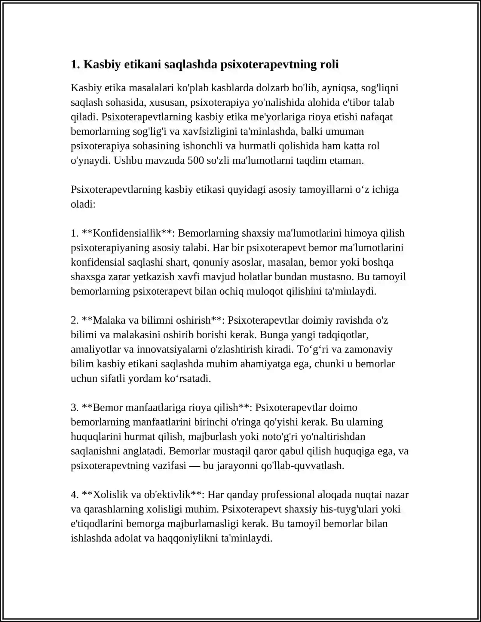 OILAVIY PSIXOLOG PSIXOTERAPEVTNING KASBIY YONASHUVI MAVZUSIDA KUR ISHI 3