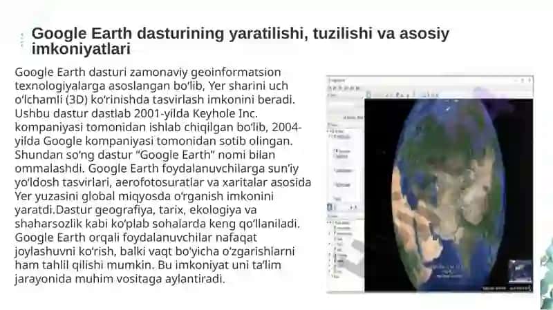 Google Earth dasturi 3