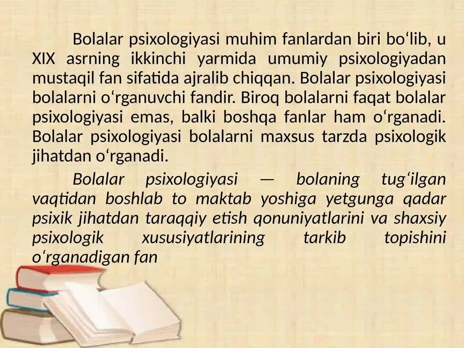 Bolalar psixologiyasi fanining tadqiqot metodlari 3