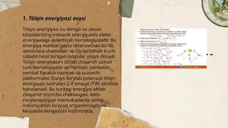 Tölqin energiyasi. Umov vektori 3