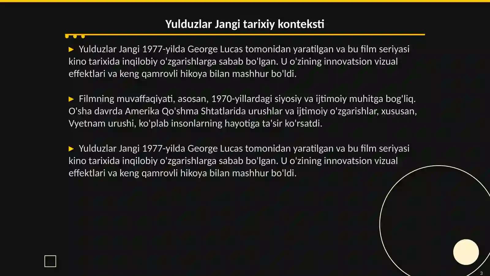 Yulduzlar Jangi 3