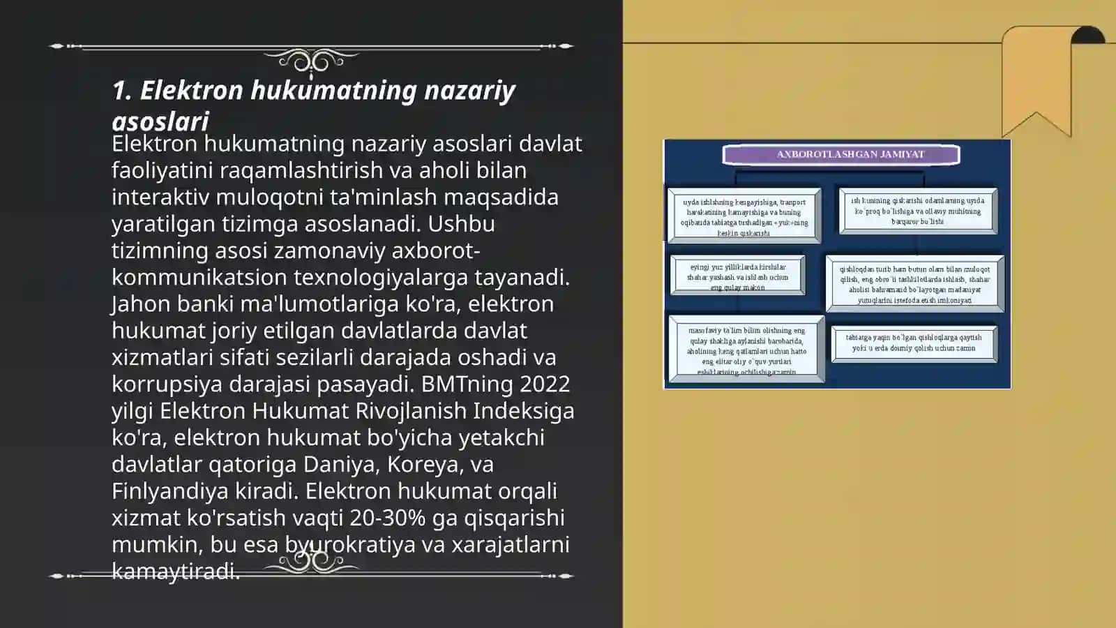 Insitusyanal iqtisodiyotda davlat va hukumat elektron hukumatni shakilantirish 3