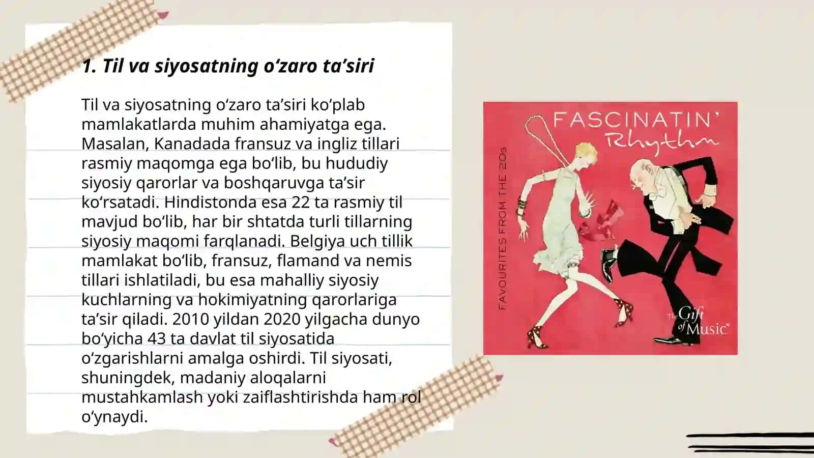 Sotsialingvistikaning til siyosatidagi oʻrni 3