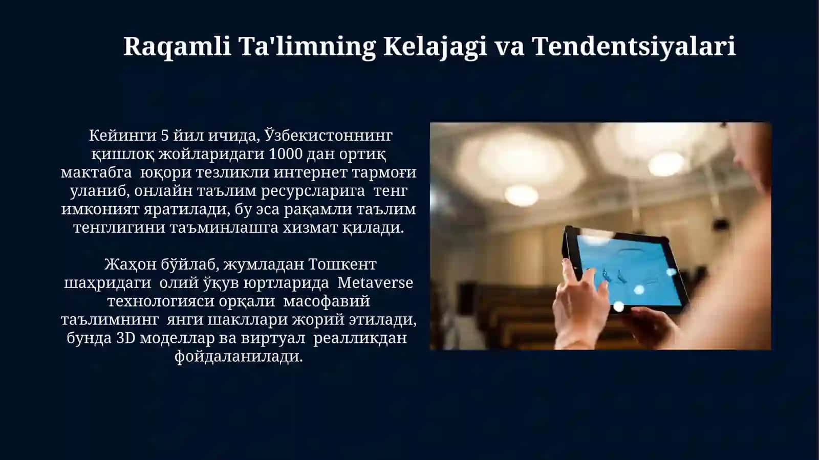 Ta'lim biznesida raqamli innovatsion texnologiyalar 3