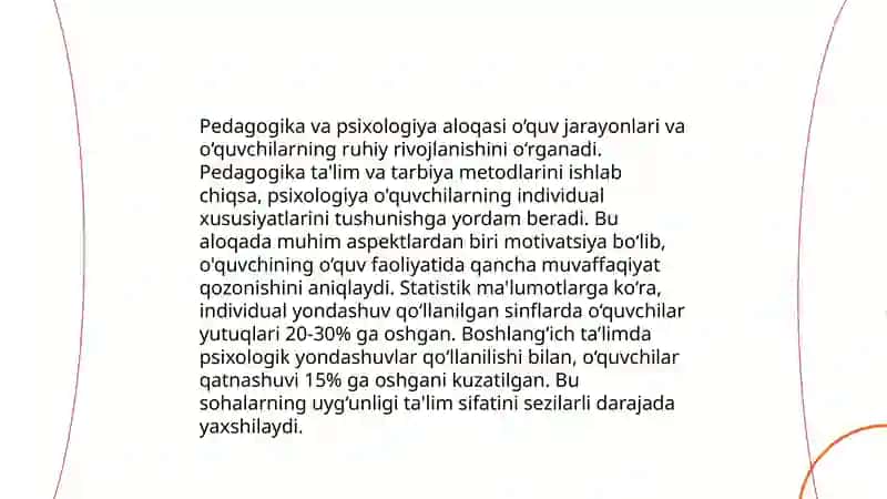 Pedogogikaning boshqa fanlar bilan aloqasi 3