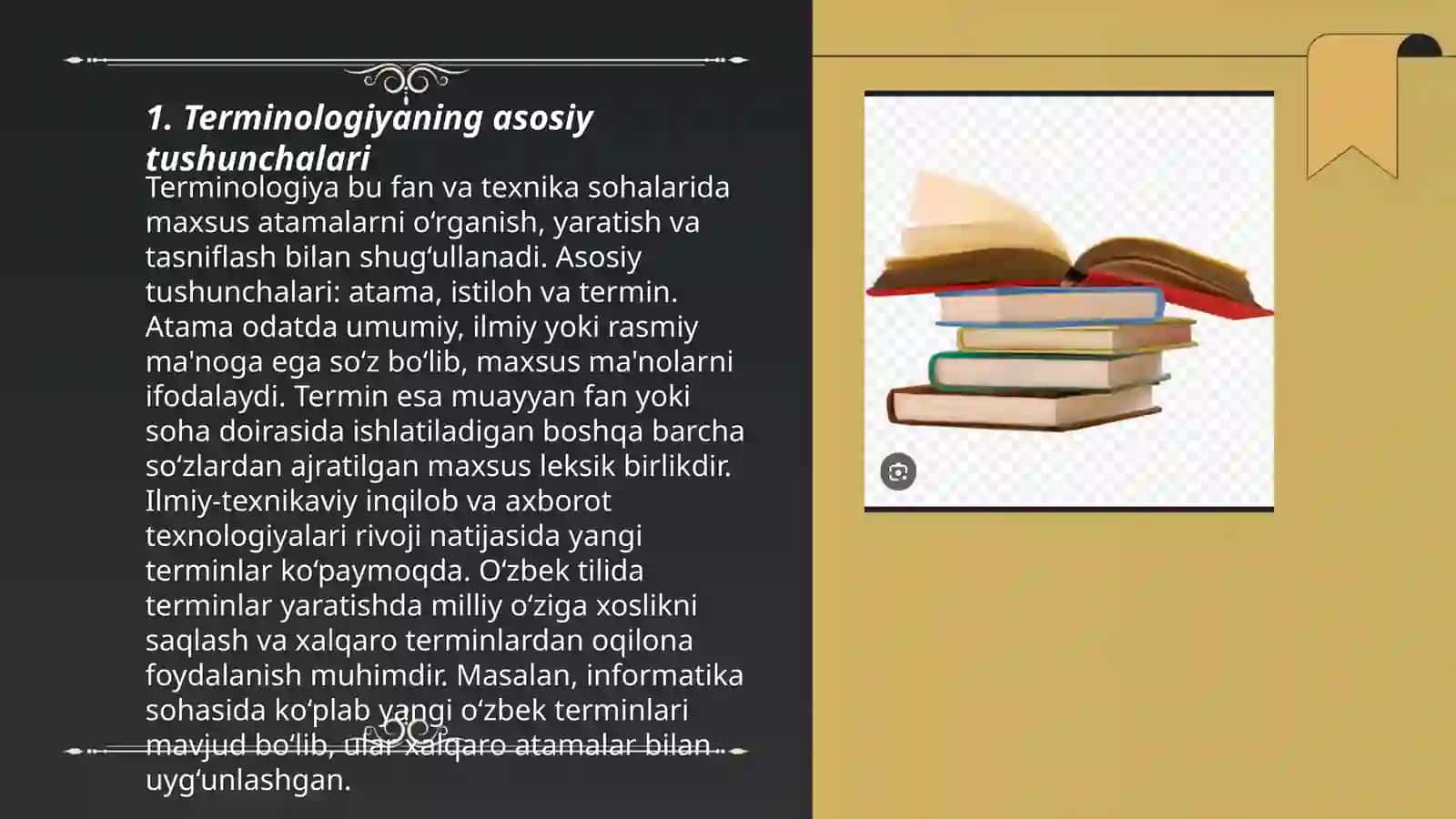 Terminologiyaning Fan Tili Sifatida Talqin Qilinishi 3