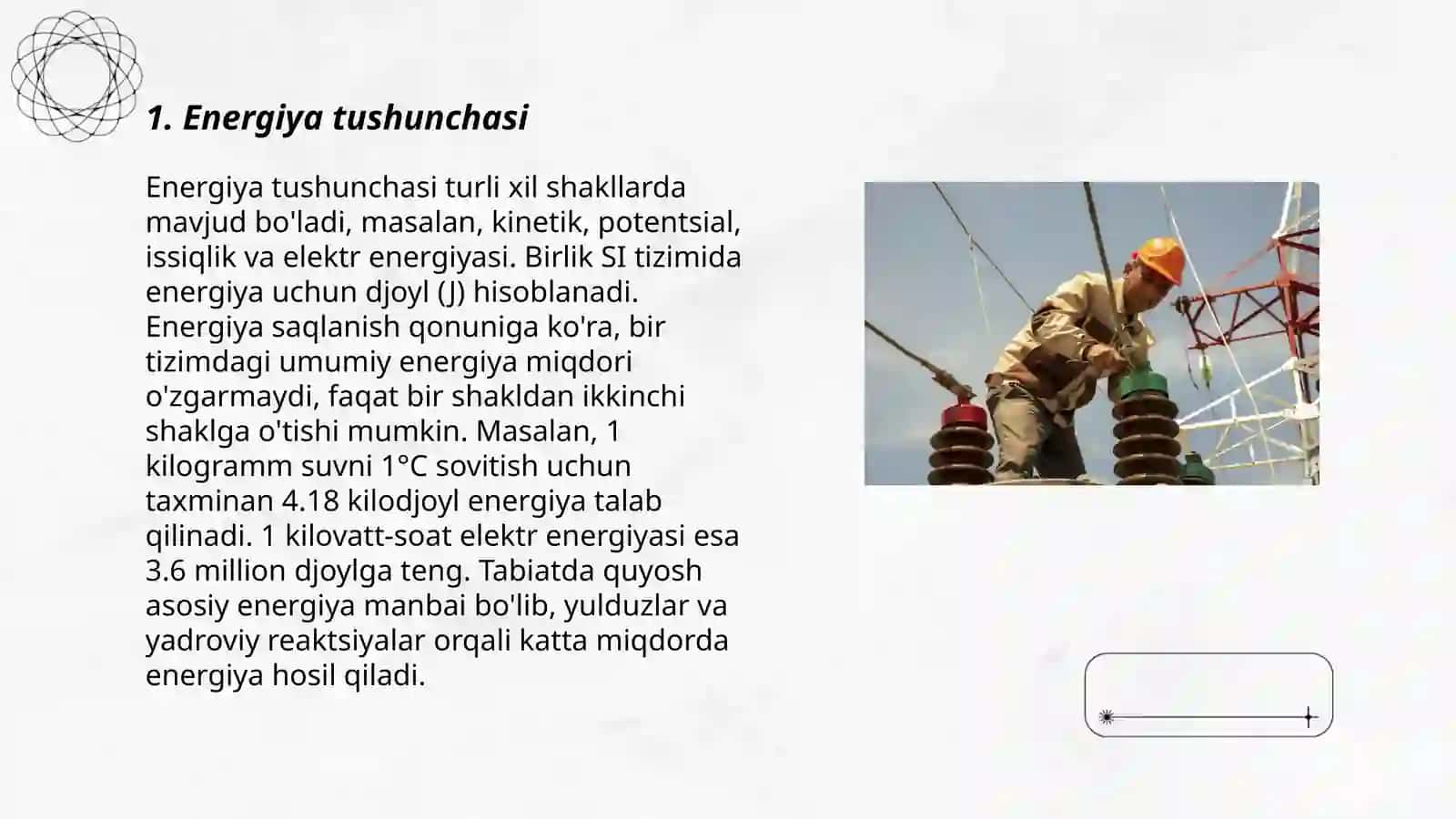 Energiya nima 3
