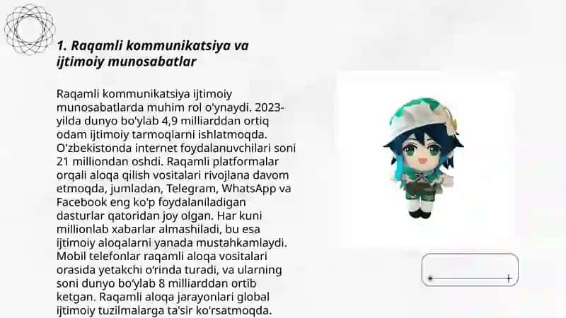 Raqamli kommunikatsiya va ijtimoiy munosabatlar 3