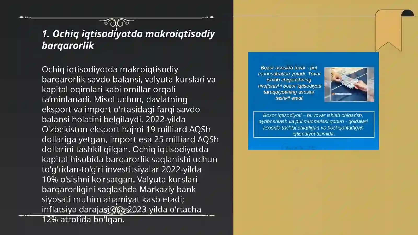Ochiq iqtisodiyotda pul kredit siyosati 3