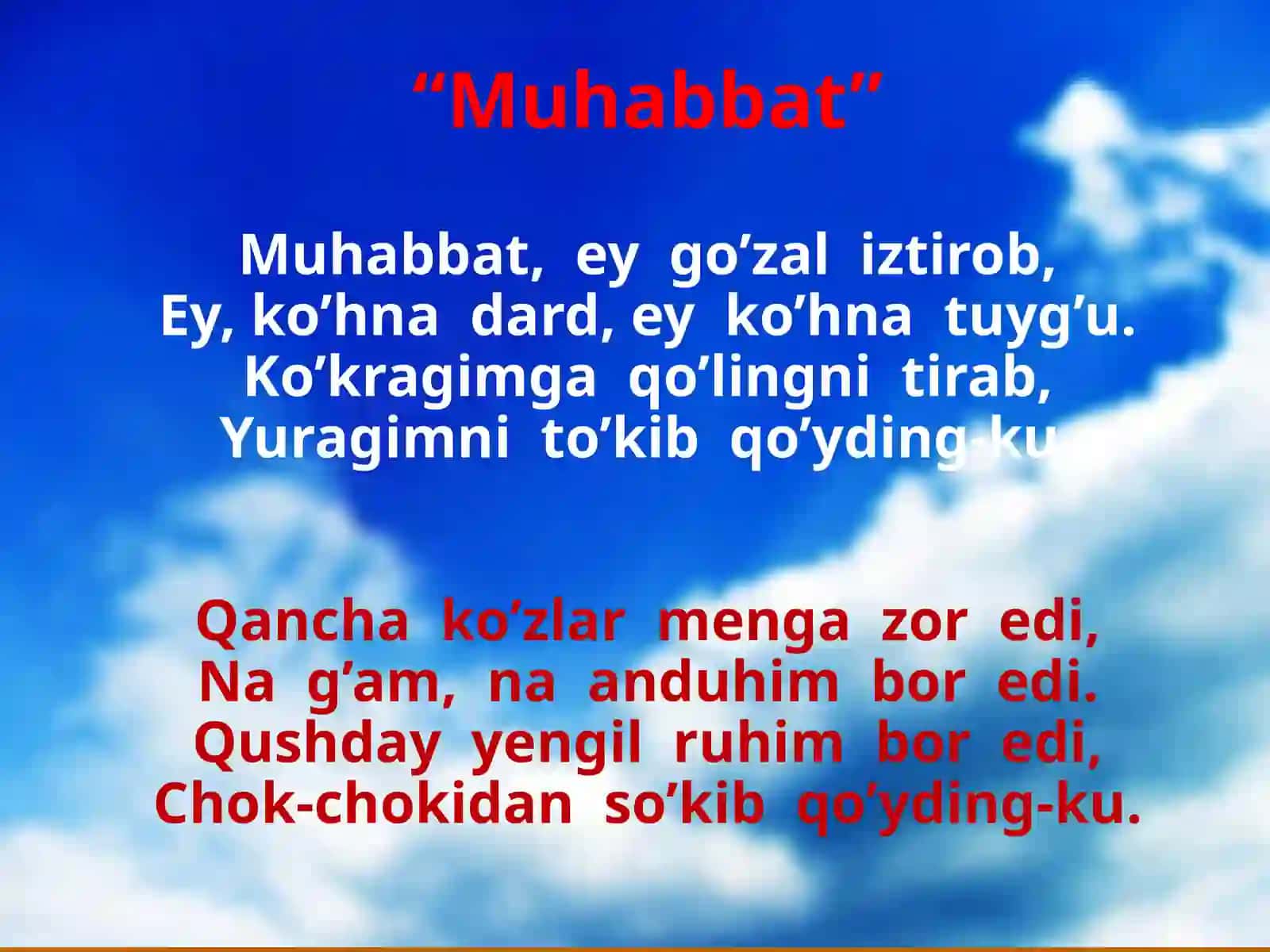 Muhammad  Yusuf she`riyat  shaydolari  qalbida mangu  barhayot 3