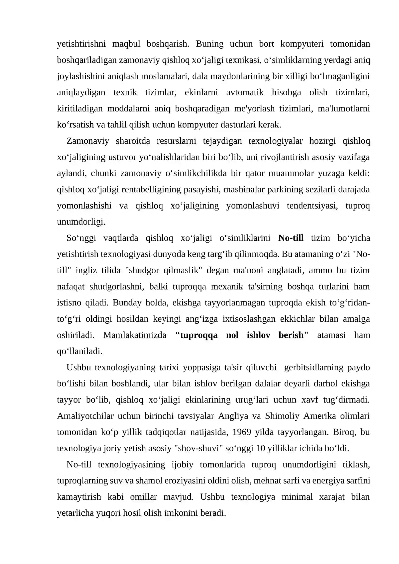 Tuproqqa ishlov berish asoslari 3