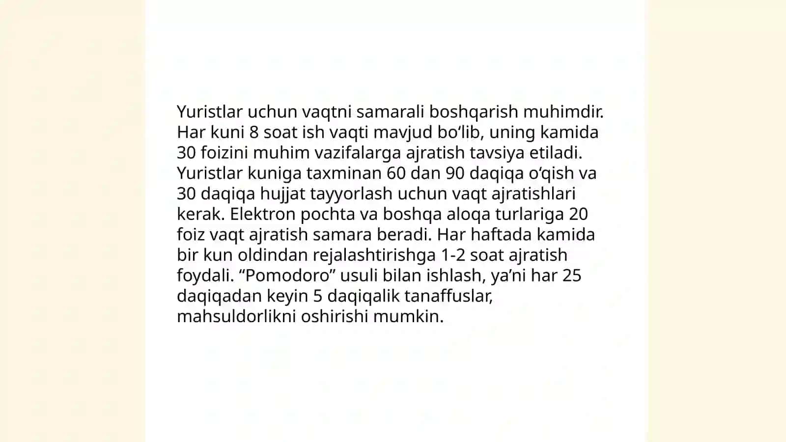 Yuristlarning shaxsiy rivojlanishi 3