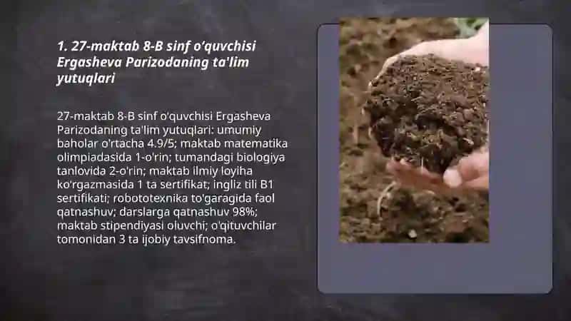 Tuproq suvning ifloslanishida ion bogʻlanishli brikmalar 3