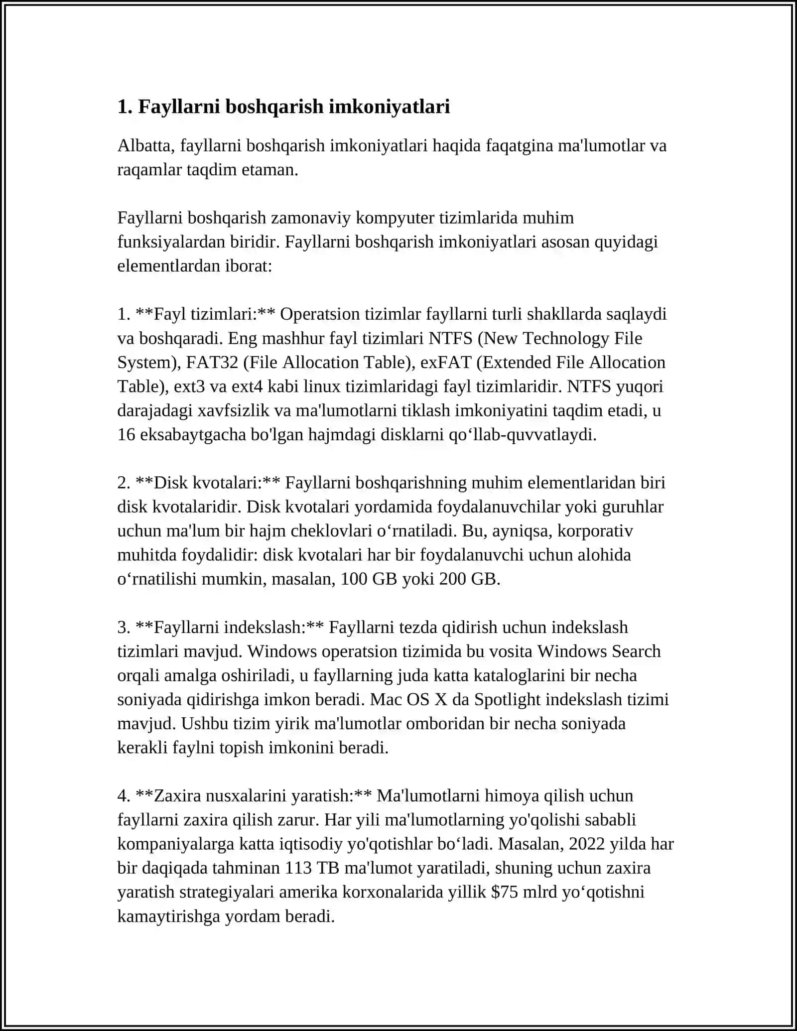 TOTAL COMMANDER DASTURINING IMKONIYATLARI VA UNDA ISHLASH 3