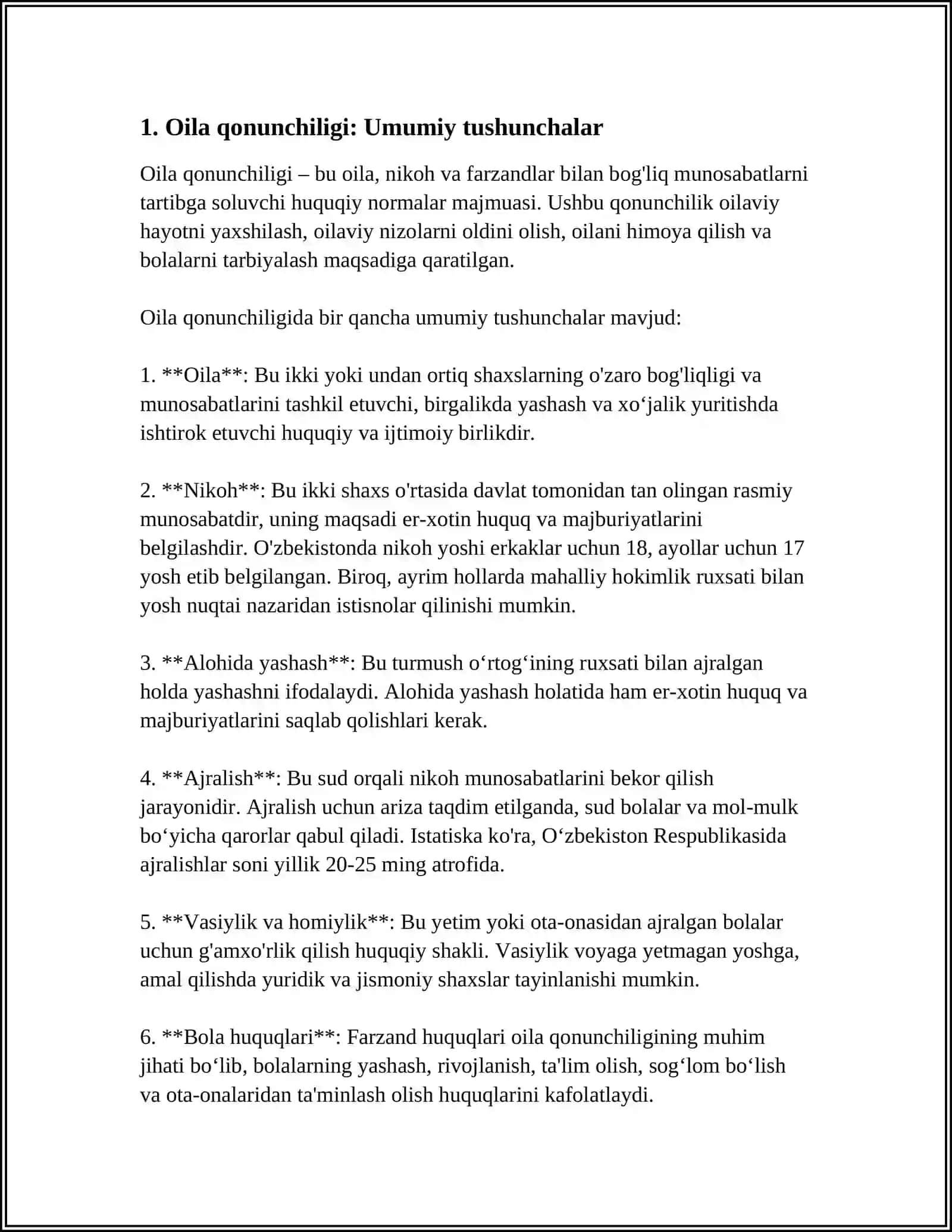 ISLOM HUQUQSHUNOSLIGIDA OILA,NIKOH,TALOQ,IDDA,ZIHOR TUSHUNCHALARINI TAʼRIFLASH VA TAQDIMOT TAYYORLASH 3