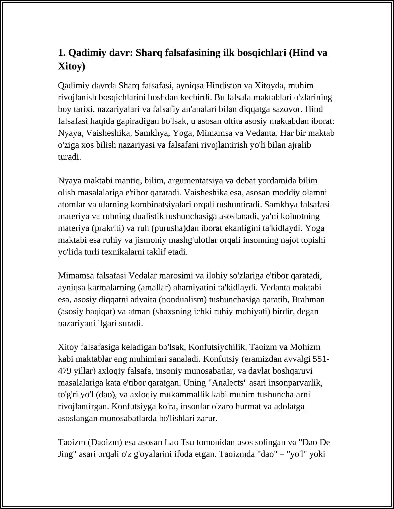 SHARQ FALSAFASI TARAQQIYOTINING TARIXIY BOSQICHLARI 3
