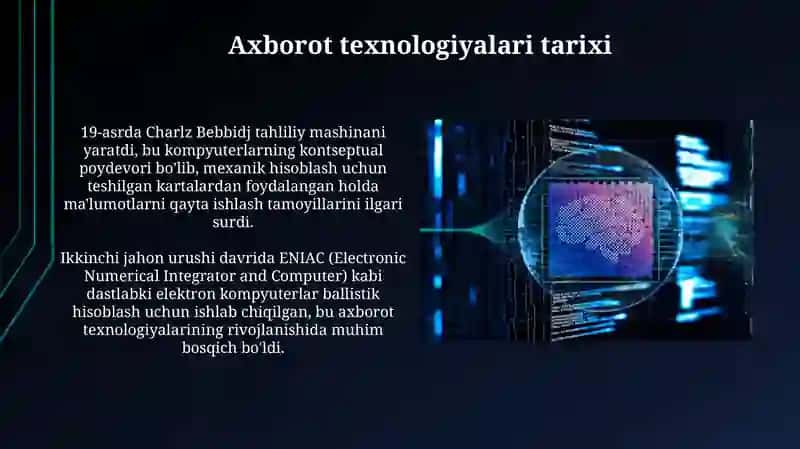 Axborot texnologiyalari 3