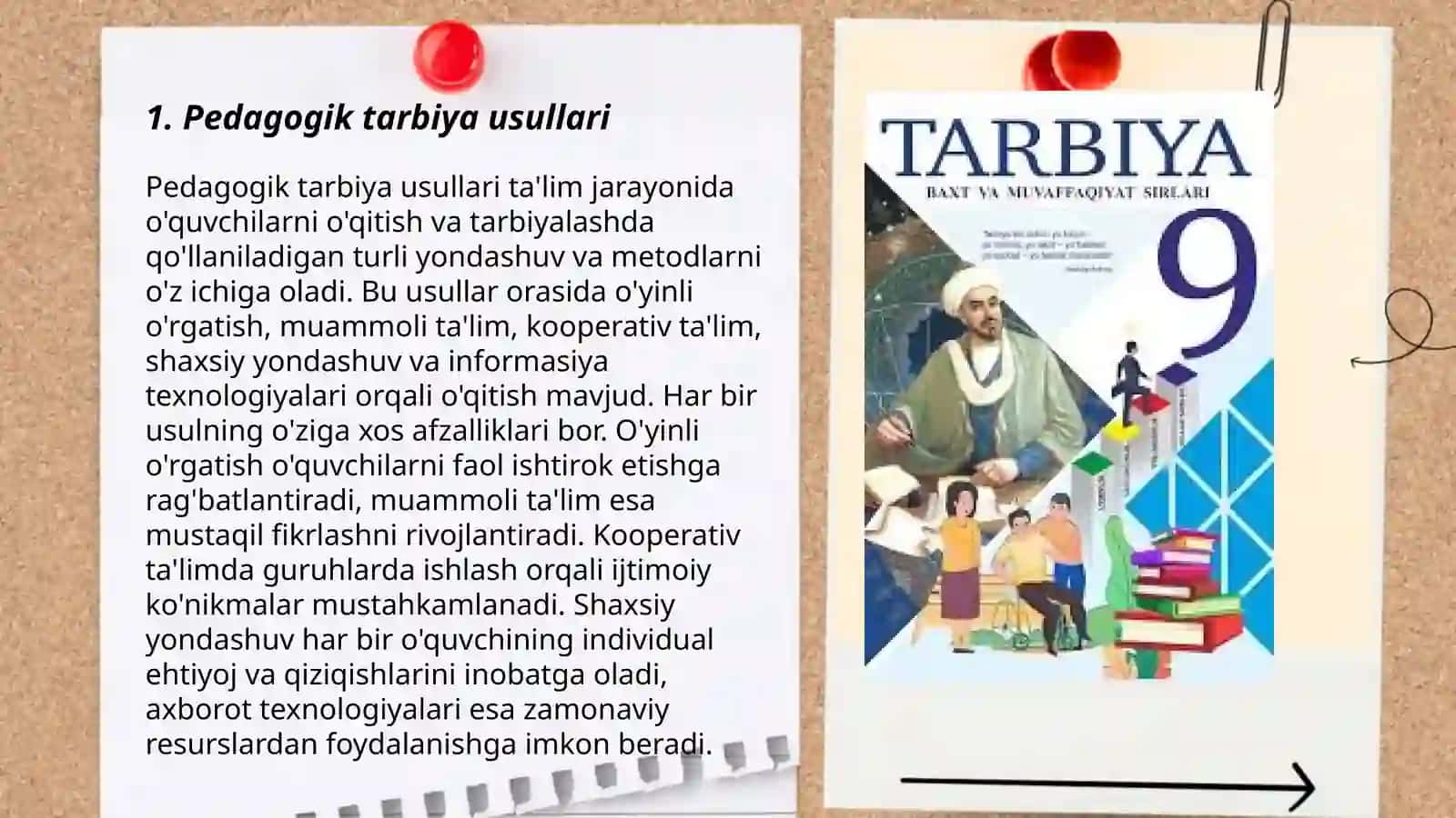 Pedagogik tarbiya usullari 3