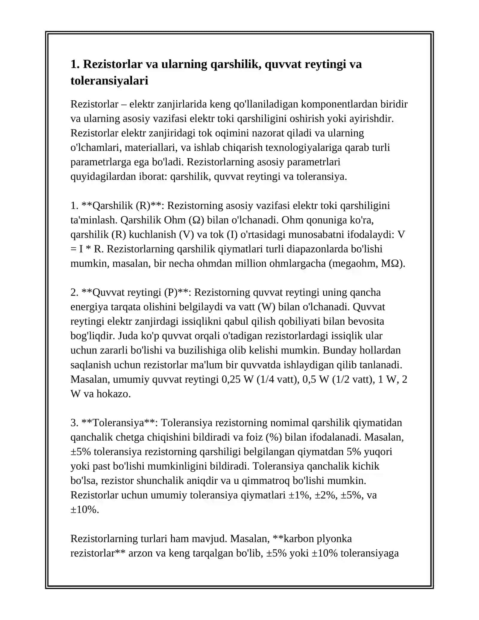 KAMPANENTLAR VA ULARNI HUSUSYATLARI 3