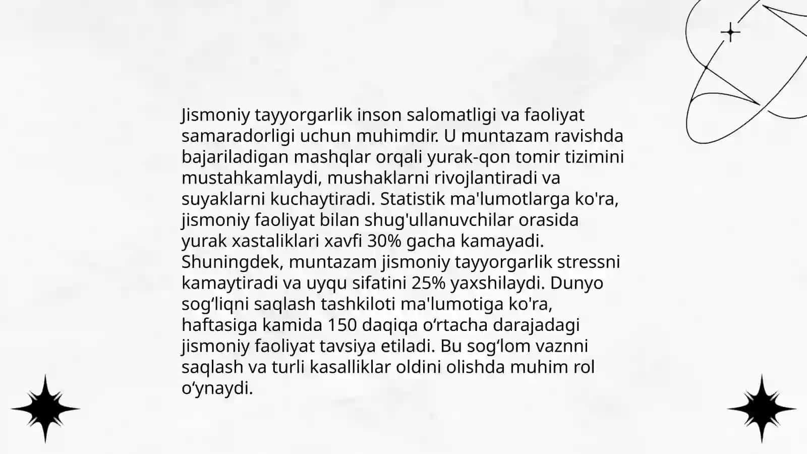 Sportchining jismoniy texnik va taktik tayyorgarligi 3
