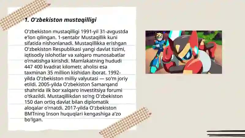 O'zbekiston mustaqilligi 3