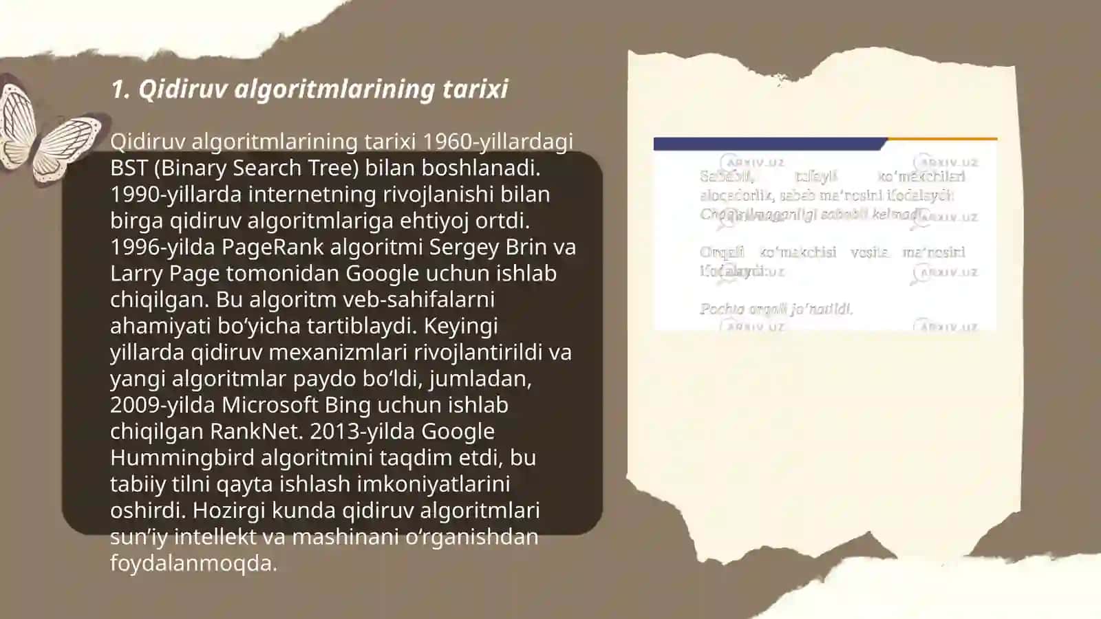Qidiruv algoritmlarini qiyosiy tahlili 3