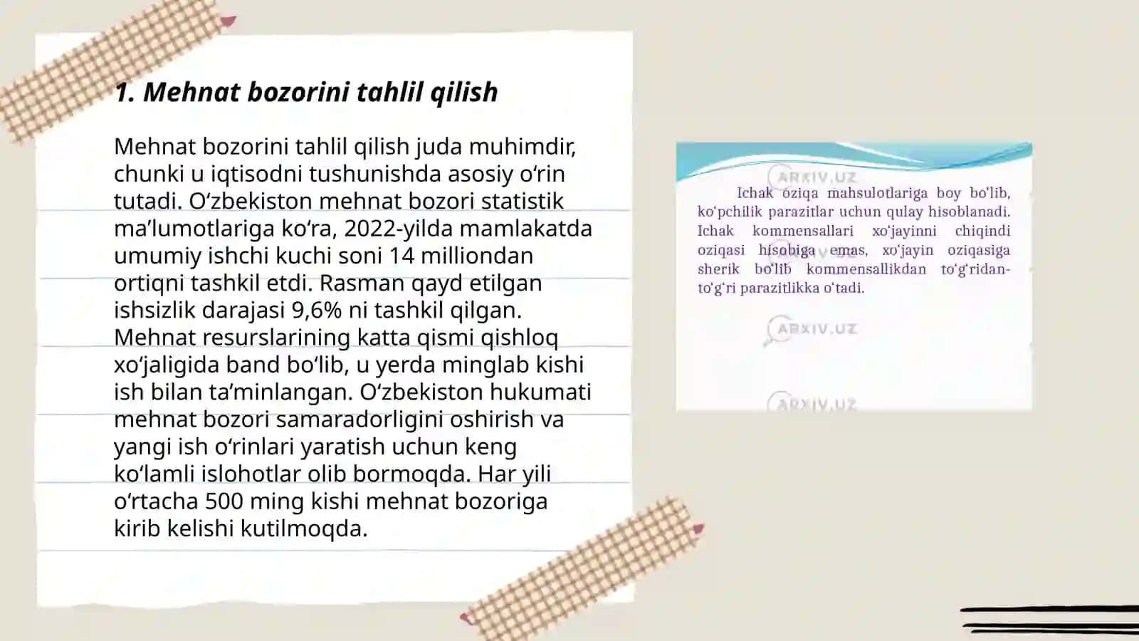 Mehnat sotsiologiyasi ishsizlikni kamaytirish yo'llari 3