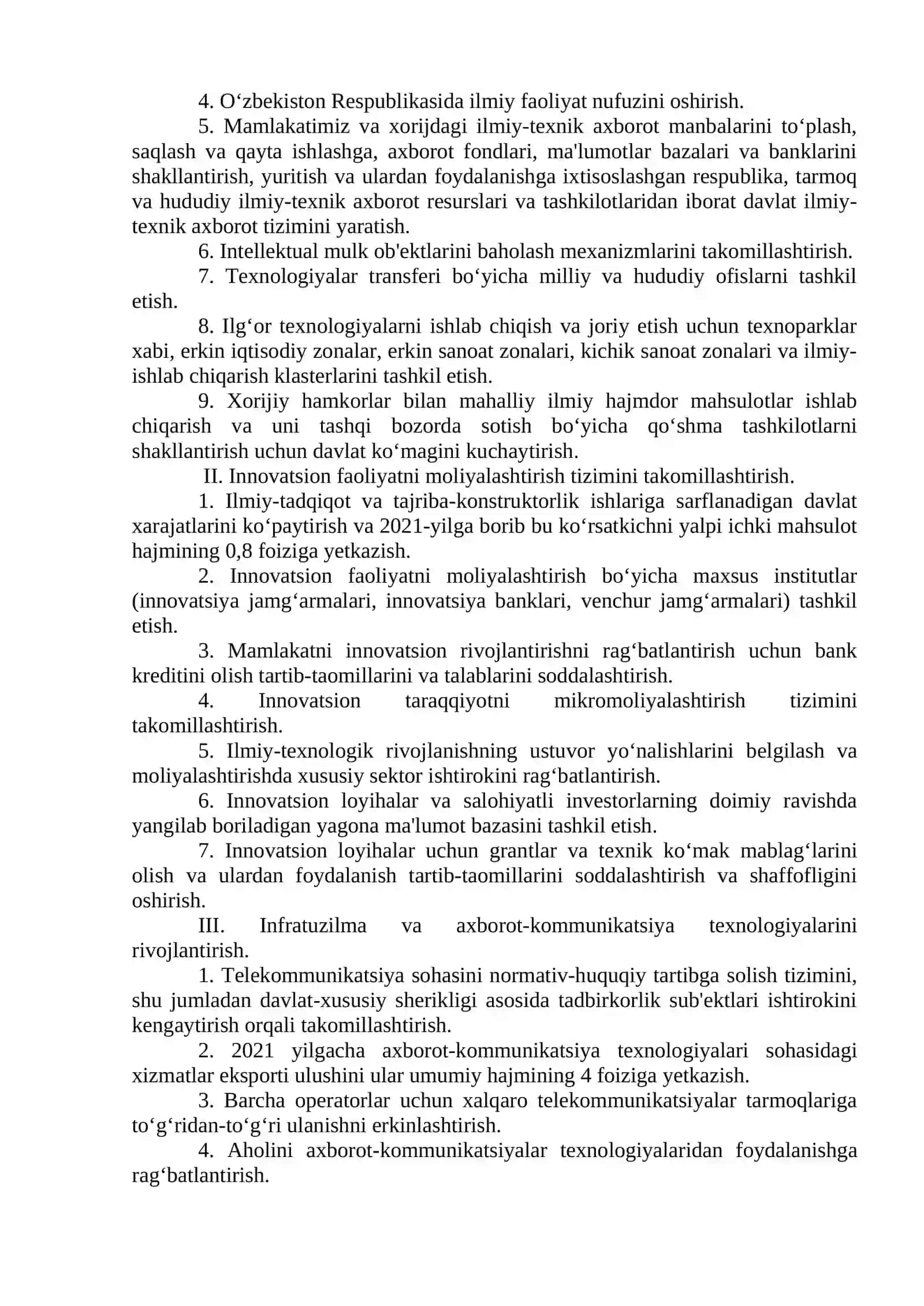 MAVZU: YANGILANAYOTGAN O’ZBEKISTON: MILLIY TIKLANISHDAN – MILLIY YUKSALISH SARI. 2017-2021 YILLARDA O’ZBEKISTON RESPUBLIKASINI RIVOJLANTIRISHNING BESHTA USTUVOR YO’NALISHI BO’YICHA HARAKATLAR STRATEGIYASINING ISHLAB CHIQILISHI, HAYOTGA JORIY ETILISHI VA UNING AHAMIYATI 3