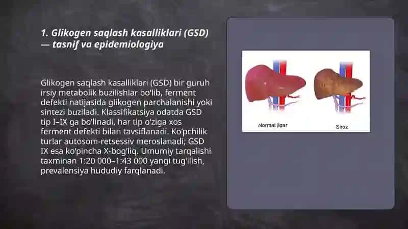 Glikogen kasalliklari 3