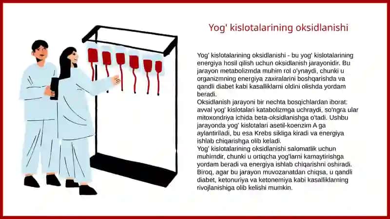 Lipidlarni peroksidlanishi, yog' kislotalarii oksidlanishi va qandli diabet 3