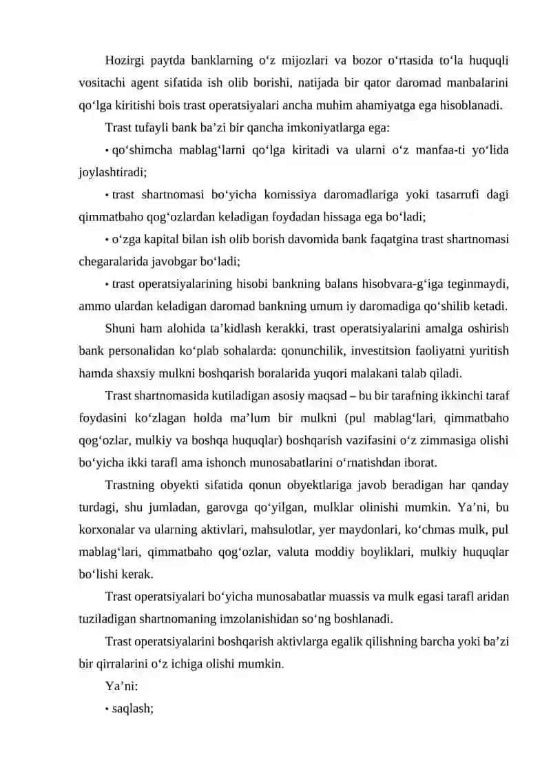 TRAST VA FAKTORNING KOMPANIYALARI 3