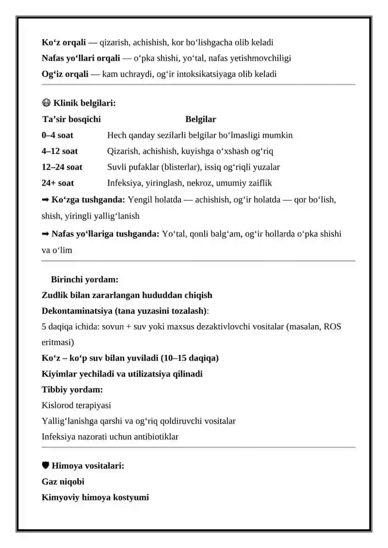 URUSH DAVRIDA ZAHARLANISHLAR: TERINI O‘YUVCHI MODDALAR 3