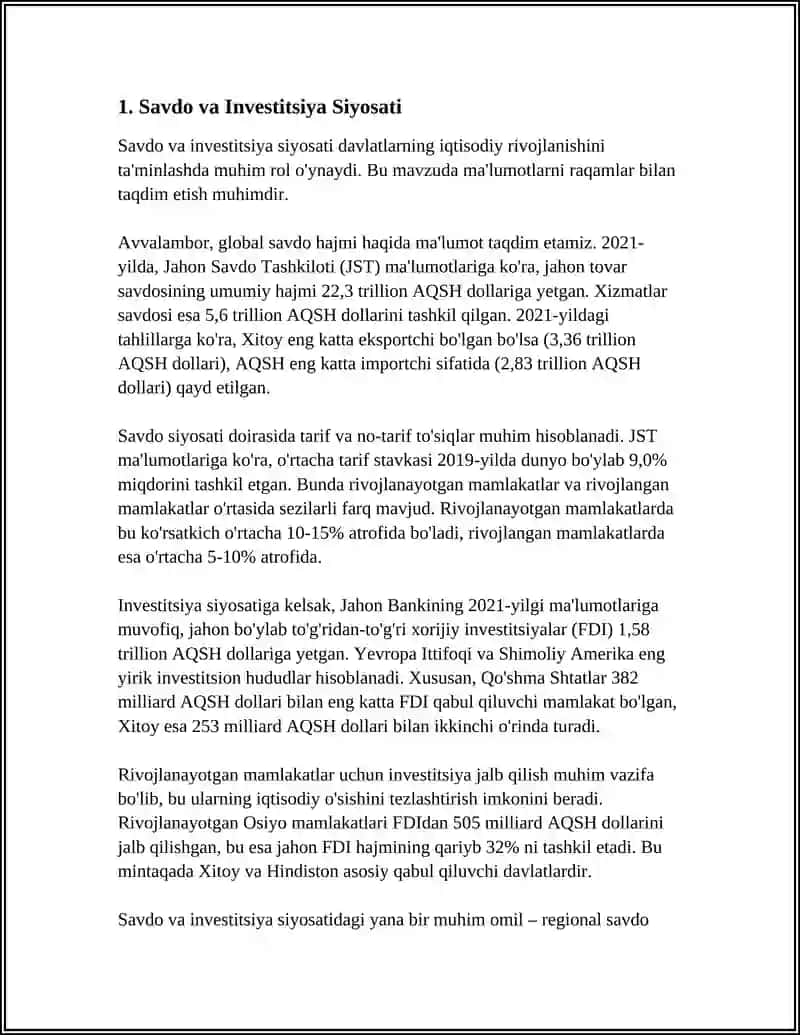 O'ZBEKISTONNING XALQARO IQTISODIY HAMKORLIK STRATEGIYASI 3