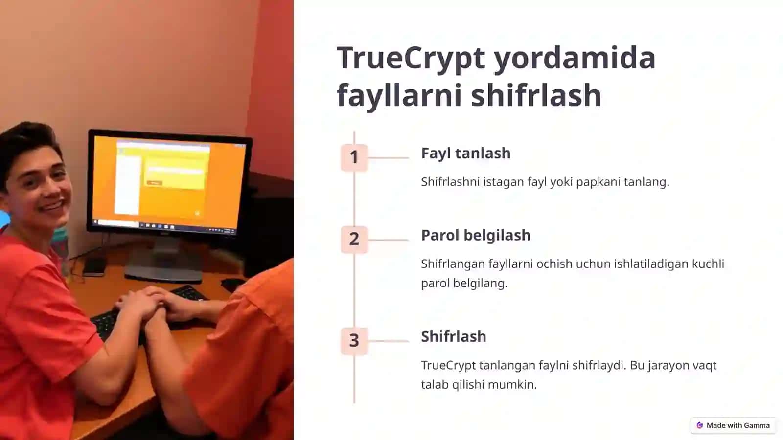 TrueCrypt dasturi haqida umumiy ma'lumot 3