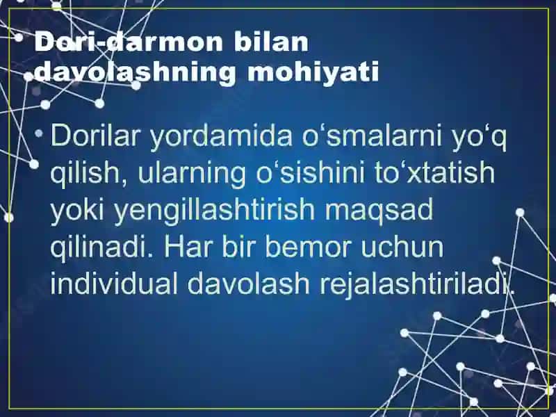 O‘sma kasalliklarini dori darmon bilan davolash 3