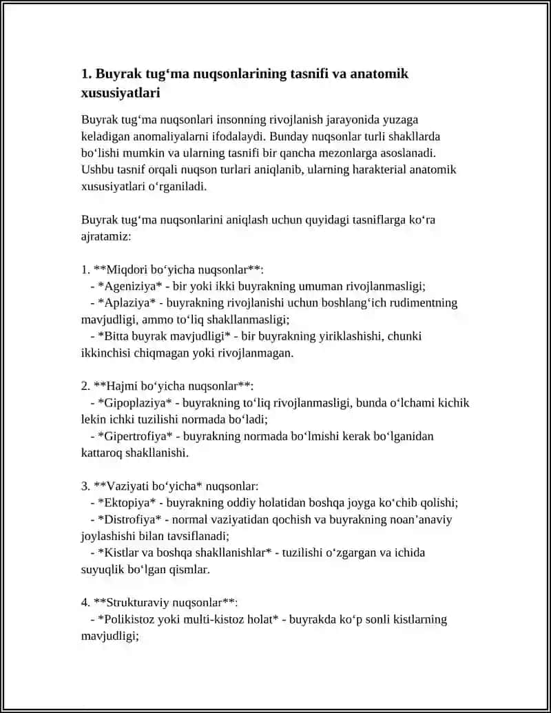 BUYRAKNI TUGMA NUQSONLARI OPERATSITALARI 3