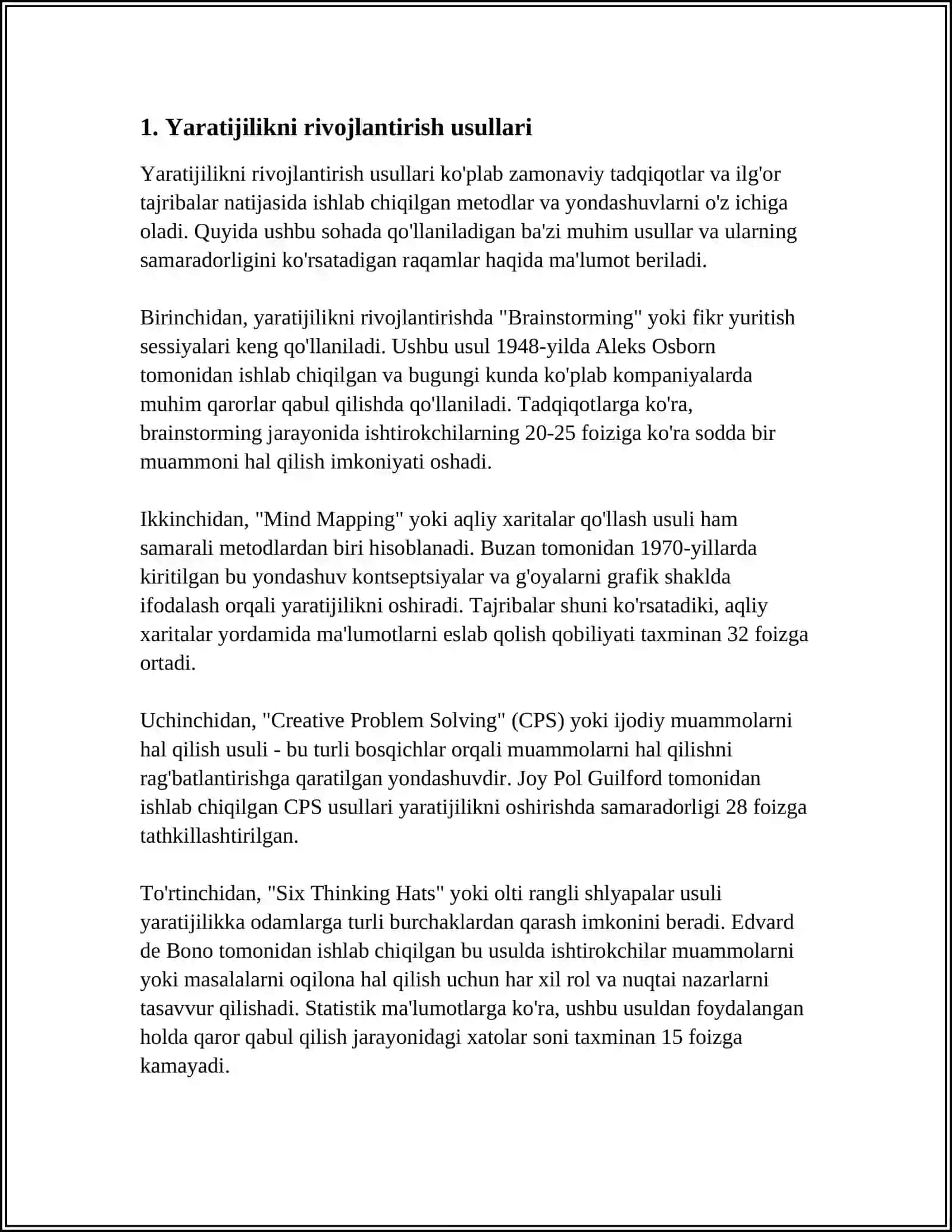 EGILUVCHANLIK SIFATLARINI RIVOJLANTIRISHDA QOʻLLANUVCHI USULLAR 3