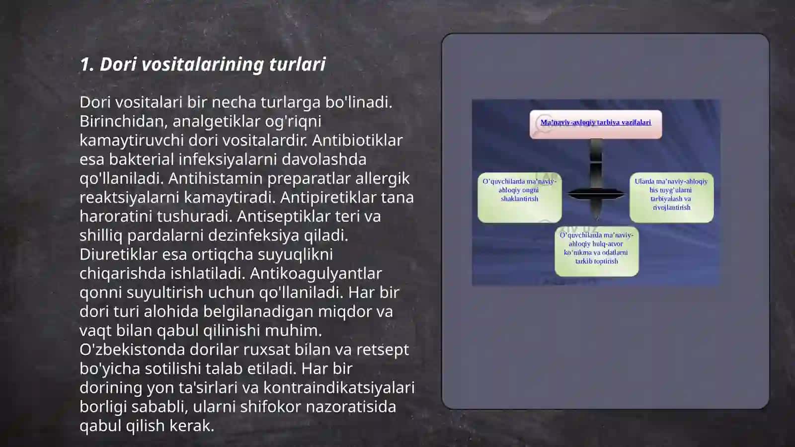Dori vositalari shakllari 3