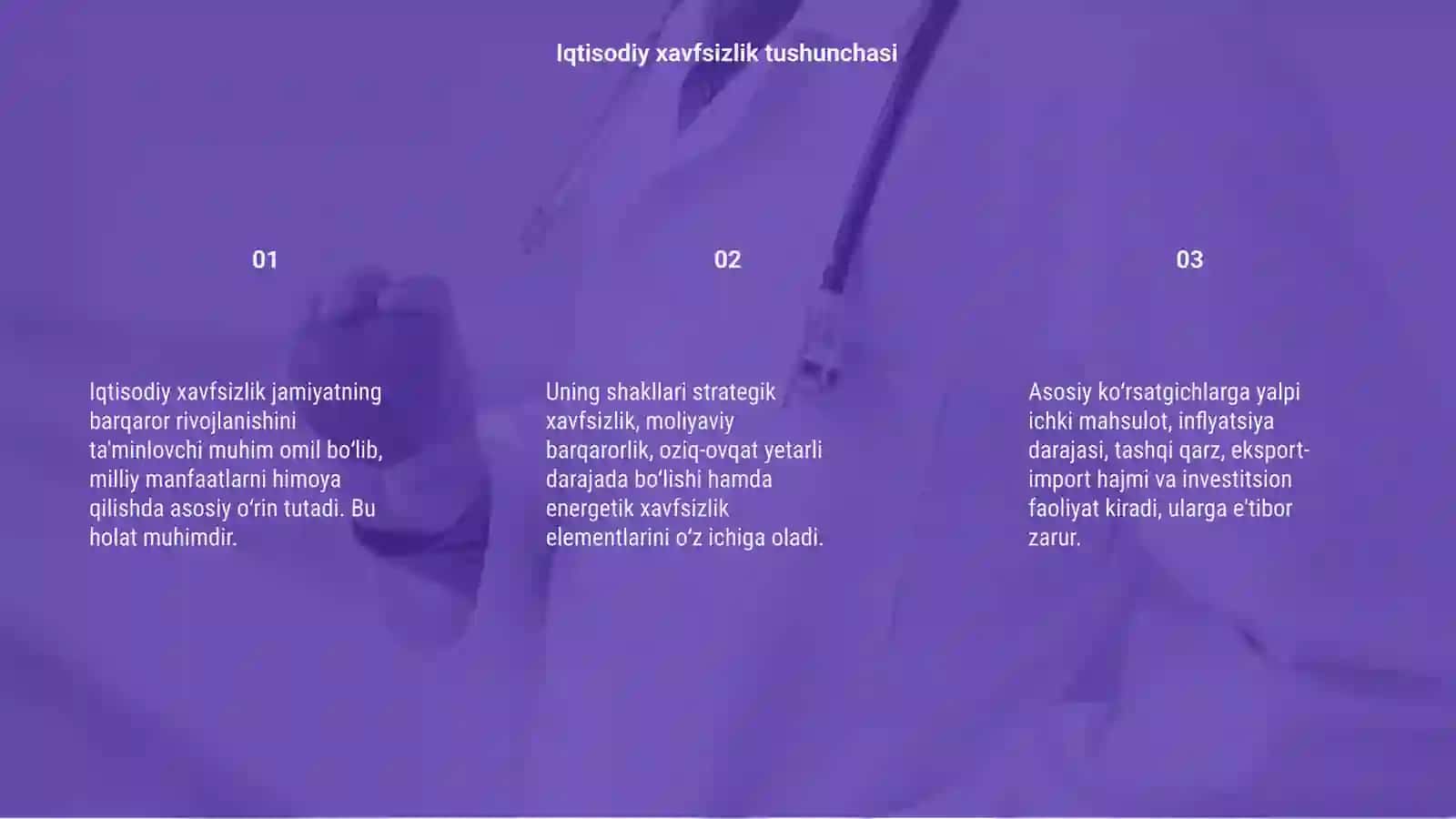 Iqtisodiy xavfsizlikning shakllari va asosiy kòrsatgichlari 3
