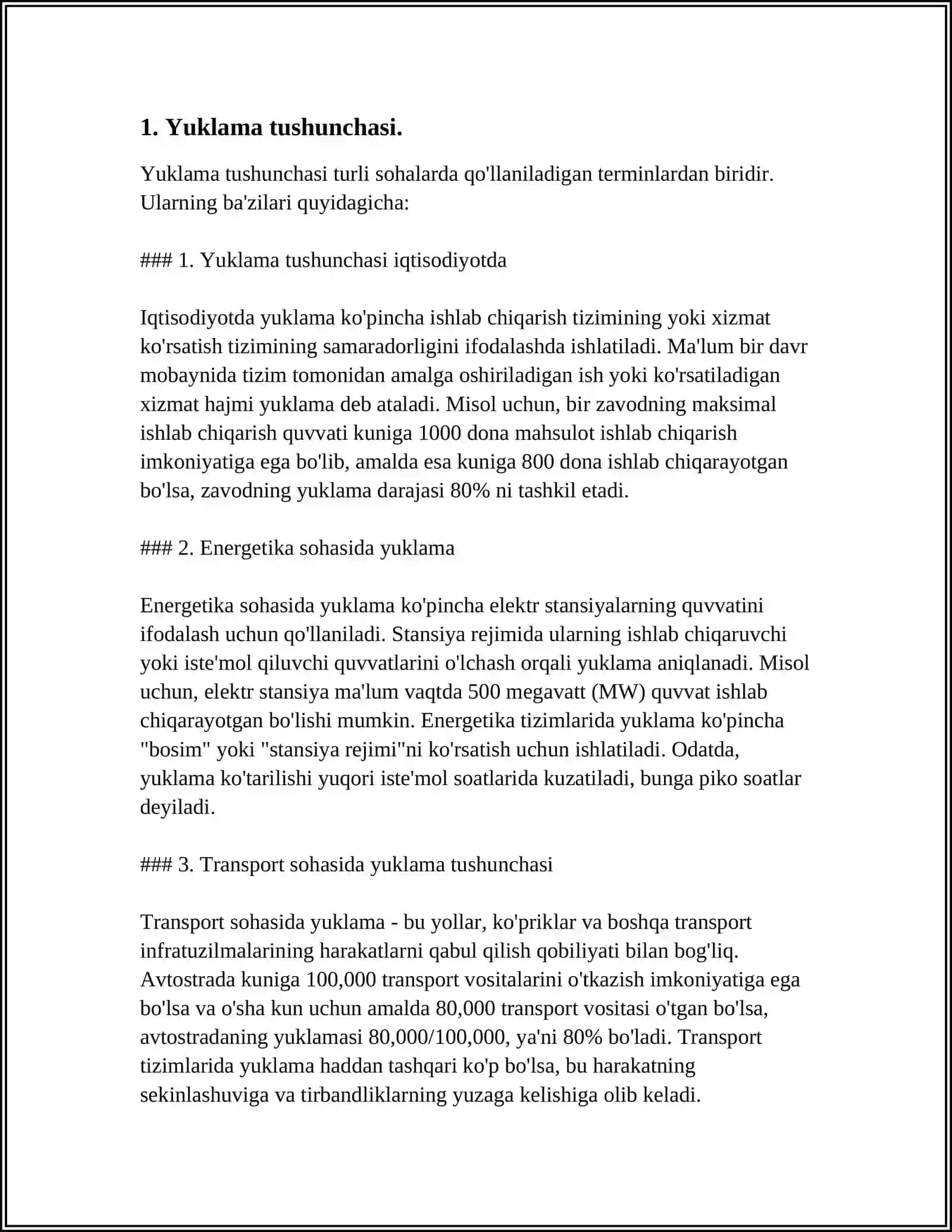 YUKLAMALAR, ULARNING "OʻZBEK TILINING IZOHLI LUGʻATIDA" BERILISHI 3