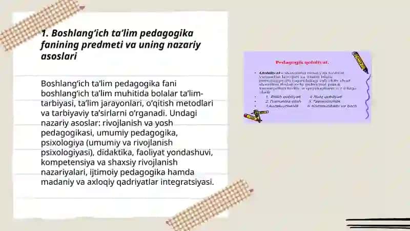 Boshlangʻich taʼlim pedagogika 3